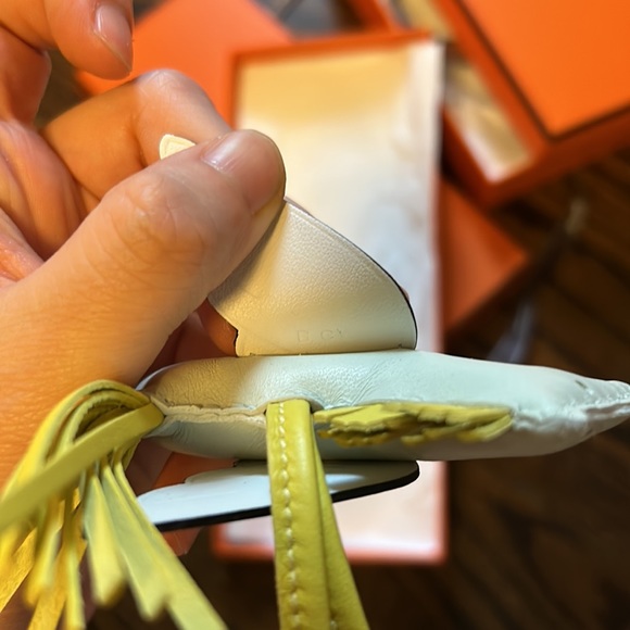 Brand new hermes Pegasus rodeo pegase vert fizz lime white - Picture 3 of 4